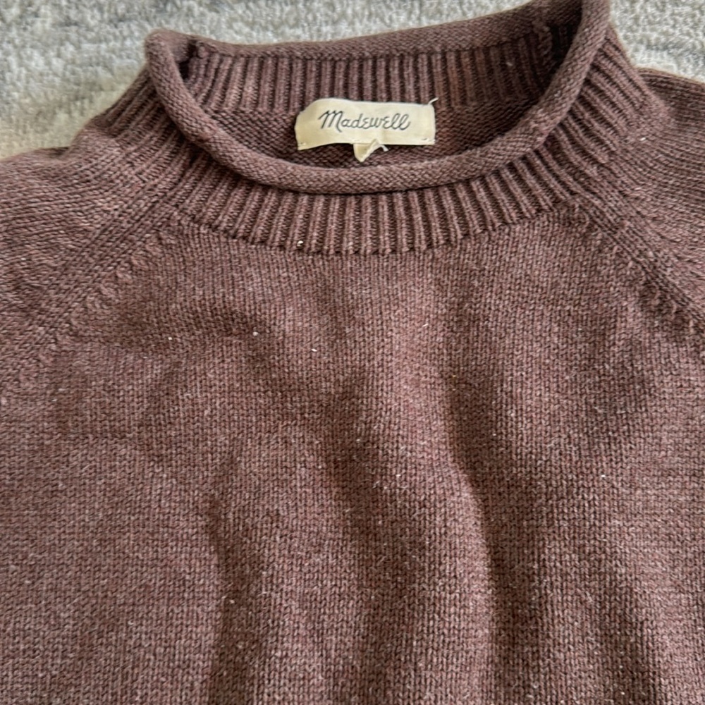 Madewell Rolled Mockneck Sweater - Picture 3 of 3